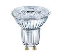 OSRAM Riflettori LED dimmerabili con attacco GU10, risparmio energetico, sostituzione 50 W, durata molto lunga (25.000 H), angolo di diffusione 36°, bianco freddo | PAR16 50 36 ° 4,5 W/4000 K GU10