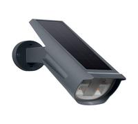 OSRAM Solar Spot RGB e bianco caldo con picchetto da terra e montaggio a parete, sensore di luce diurna, protezione IP44, faretto ad energia solare per giardino e patio