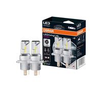 OSRAM Set 2 Lampadine H4 LED HL EASY GEN 2 Lampade Luce Bianca 6500K H4 / H19
