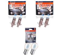 OSRAM SET 2X H1+H1+PY21W Night Breaker UNLIMITED +110% / Diadem Chrome O2X
