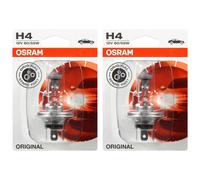 OSRAM Set 2x H4 Originale Line Pezzo di Ricambio 12V 60/55W P43t