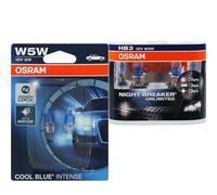 OSRAM SET 2X HB3+W5W Night Breaker / COOL BLUE INTENSE Y4E