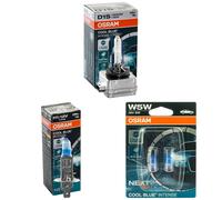 OSRAM Set D1S + H1 + W5W DUOPack COOL BLUE INTENSE XENARC Xenon Lampadina