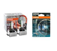 OSRAM Set D3S DuoBox W5W DUOPack NIGHT BREAKER LASER XENARC Xenon Brenner