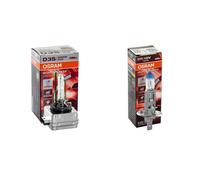 OSRAM Set D3S + H1 NIGHT BREAKER LASER Xenarc Xenon Lampadina