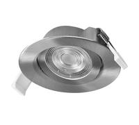 OSRAM Set da incasso dimmerabile tramite interruttore a parete, in alluminio, con modulo LED e driver integrati, protezione IP20, per interni e controsoffitti