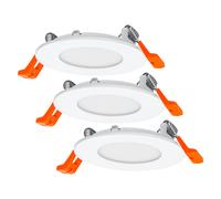 OSRAM Set di faretti ad incasso con driver integrato, 3x85mm 3000K bianco, in pl