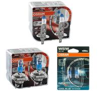 OSRAM Set H4+ H1 DuoBox + W5W DUOPack NIGHT BREAKER LASER Lampadina