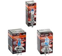 OSRAM Set H4 + H7 + H1 NIGHT BREAKER LASER Lampadina
