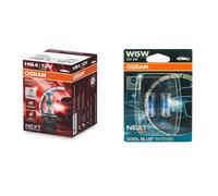OSRAM Set HB4 + W5W DUOPack NIGHT BREAKER SILVER COOL BLUE INTENSE Lampadina