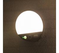 OSRAM SMART+ applique da esterno WiFi ROUND, telecamera, sensore, grigio OSRAM SMART+