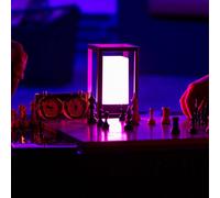 OSRAM SMART+ Lampada LED da tavolo ricaricabile WiFi FRAME, grigio scuro IP44 OSRAM SMART+