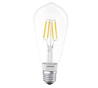 Osram Smart+ Lampadina LED a Filamento Compatibile con Apple HomeKit. Forma Edison, E27, 50 W, Dimmerabile