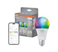 OSRAM SMART+ Lampadina RGB (confezione da 2, E27, 14W) - 16M colori - da