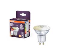 OSRAM SMART LED Spot PAR16 Riflettore GU10, 4,7W ZigBee 3.0, dimmerabile 2700K bianco caldo, controllo app, Alexa, Smart Home,4-Pack