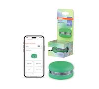 OSRAM Smart Macaron, altoparlante Bluetooth con luce colorata rotante, sincronizzazione musicale e timer tramite app - 3 modalità, pairing stereo