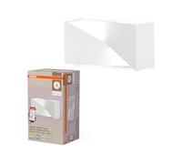 OSRAM SMART+ Matter over Wifi Orbis Lampada a parete Swan 300x150mm, 23W, 1700lm, temperatura colore regolabile 3000-6500K tramite Tunable White, dimmerabile, IP20, gesso, bianco, LED non sostituibile