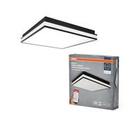 OSRAM SMART+ Matter over Wifi Orbis lampada a soffitto decorativa con chiusura magnetica 450mm in nero, TW e dimmerabile, protezione IP20 per interni