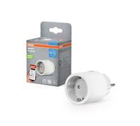 OSRAM SMART+ MATTER Presa EU bianca, presa intelligente con tecnologia Matter over WiFi per integrare dispositivi elettrici nel sistema Smart Home