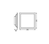 OSRAM SMART+ pannello LED WiFi PLANON MAGIC, bianco 30 cm RGB CCT OSRAM SMART+