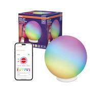 OSRAM SMART+ WIFI BALL LIGHT luce d'atmosfera e da tavolo, nera, 5W, 200lm, luce dinamica Magic RGB, due sorgenti luminose, dimmerabile, lunga durata, controllabile tramite App SMART+, IP20.