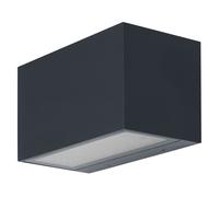 OSRAM SMART+ WiFi Brick Larga Applique LED Su/Giù Grigio scuro, 14W, 600lm, RGB+