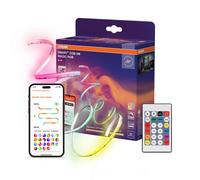 OSRAM SMART WIFI COB Strisce COB decorative colorate, con MAGIC RGB, WiFi ed effetto luminoso omogeneo, dimmerabili, silicone, 5m, sorgenti luminose non sostituibili