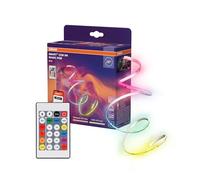 OSRAM SMART WIFI COB Strisce COB decorative colorate, con MAGIC RGB, WiFi ed effetto luminoso omogeneo, dimmerabili, silicone, 5m, sorgenti luminose non sostituibili