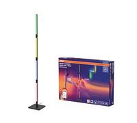 OSRAM SMART+ WIFI CONVERT lampada da parete e pavimento, nera, 24W, 2320lm, luce bianca 2700K-6500K e luce colorata dinamica Magic RGB, dimmerabile, lunga durata, controllabile tramite SMART+ App.