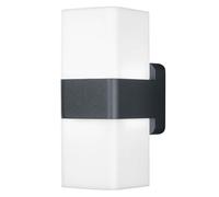 OSRAM SMART+ WiFi Cube Su/Giù Applique LED RGB+W Grigio | SMART+ Wifi Cube, Outdoor Wall Lights, Grigio scuro, dia, 25000 h, confezione da 1