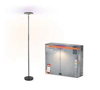 OSRAM SMART+ WIFI FLOOR UPDOWN lampada da pavimento, nera, 13,5W, 2165lm, due sorgenti luminose luce bianca 3000K e colorata RGB, dimmerabile, lunga durata, controllabile tramite SMART+ App.