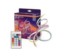 OSRAM SMART WIFI NEON FLEX MGC RGB RC Striscia LED colorata per esterni, tecnologia WiFi e distribuzione omogenea della luce, dimmerabile, bianca, silicone, 3 m, sorgente luminosa non sostituibile