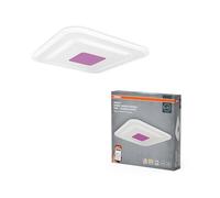 OSRAM SMART+ WiFi Orbis Saddie Plafoniera LED Bianca 500x500mm, 32W, 2850lm, RGB+TW 2700-6500K, WiFi, Alexa