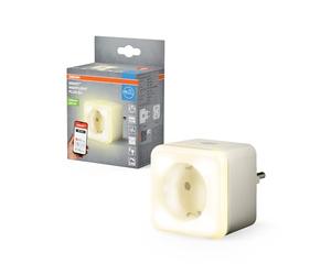 OSRAM SMART+ WIFI Presa di corrente con luce notturna EU Bianca | Colore del prodotto Bianco, IP20, confezione da 1