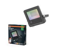 OSRAM SMART+ Wifi Proiettore 20W con RGB + W, Proiettore in grigio scuro in alluminio, Protezione IP65, per illuminazione facciate in esterni