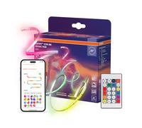 OSRAM SMART WIFI Strisce COB decorative con MAGIC RGB e luce omogenea, con telecomando, 22W, dimmerabile, IP20, bianco, silicone, sorgente luminosa non sostituibile