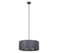 OSRAM sospensione a 3 luci Decor Felt Weaving, col. grigio, in feltro e metallo,