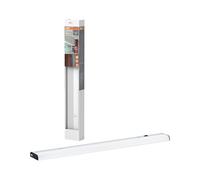 OSRAM lampada sottopensile sottile con sensore, in argento in alluminio, bianco caldo, protezione IP20, per illuminazione sottopensile