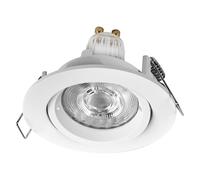 OSRAM Faretto da incasso LED Spot Set Twistlock flessibile bianco, 2,6W 2700K bianco caldo, alluminio, sistema twistlock