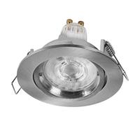 OSRAM Spot Set Twistlock LED faretto da incasso flessibile nichel satinato, 2,6W 2700K bianco caldo, alluminio, sistema twistlock