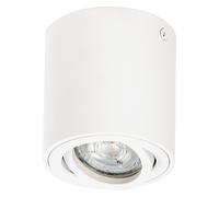 OSRAM Spot Surface faretto rotondo da soffitto, bianco, con attacco GU10, compat