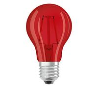 OSR 075433946 - Lampada a LED STAR E27, 2,5 W, 136 lm, rosso, filamento
