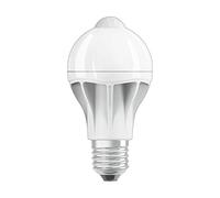 OSRAM Star Motion Sensor Classic A Lampadina LED, Attacco: E27, Bianca Calda, 2700 K, 8.50 W, Equivalenti a 60 W, Opaco, LED VALUE CLASSIC A, Opaco, Taglia Unica