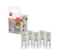 OSRAM Stella PIN Lampada LED, G9-base vetro trasparente,Bianco caldo (2700K), 2