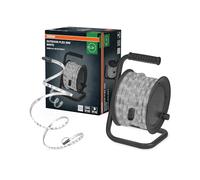 OSRAM Striscia LED flessibile per esterni 20M IP65, bianco freddo, estensibile fino a 50 m, incluso avvolgicavo, accessori di montaggio, cavo di collegamento