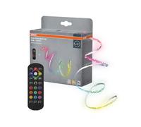 OSRAM Striscia LED Flex Bendable RGBW 3M, con telecomando, autoadesiva, dimmerab