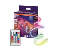 OSRAM Striscia LED SMART+ WiFi FLEX 3M, bianca, 15W, 350lm, luce bianca regolabile e luce colorata dinamica Magic RGB, dimmerabile, lunga durata, controllabile tramite SMART+ App, IP20