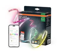 OSRAM Striscia LED SMART+ WiFi OUTDOOR FLEX 5M, bianca, 14W, 850lm, luce bianca regolabile e luce colorata RGB per esterni, dimmerabile, lunga durata, controllabile tramite SMART+ App, IP44
