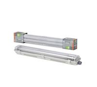 OSRAM SUBMARINE® NATURE LOOP apparecchio per ambienti umidi con tubo LED, bianco, 14W, 1600lm, bianco freddo, antipolvere, protetto contro i getti d'acqua, 40.000 ore, risparmio energetico, sensore di