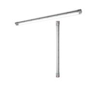 OSRAM Submarine plafoniera passante 150 cm, lampada LED grigia, protezione IP65,